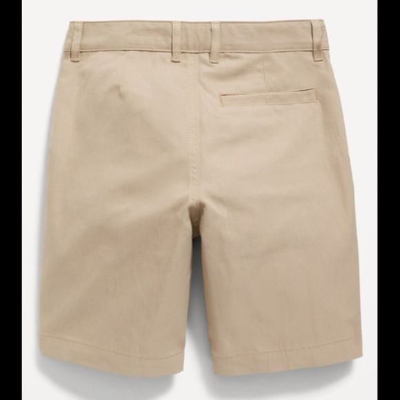 NEW NWT Two Pack Straight Built-In Flex Tech Twill Uniform Boys Shorts - Picture 3 of 3